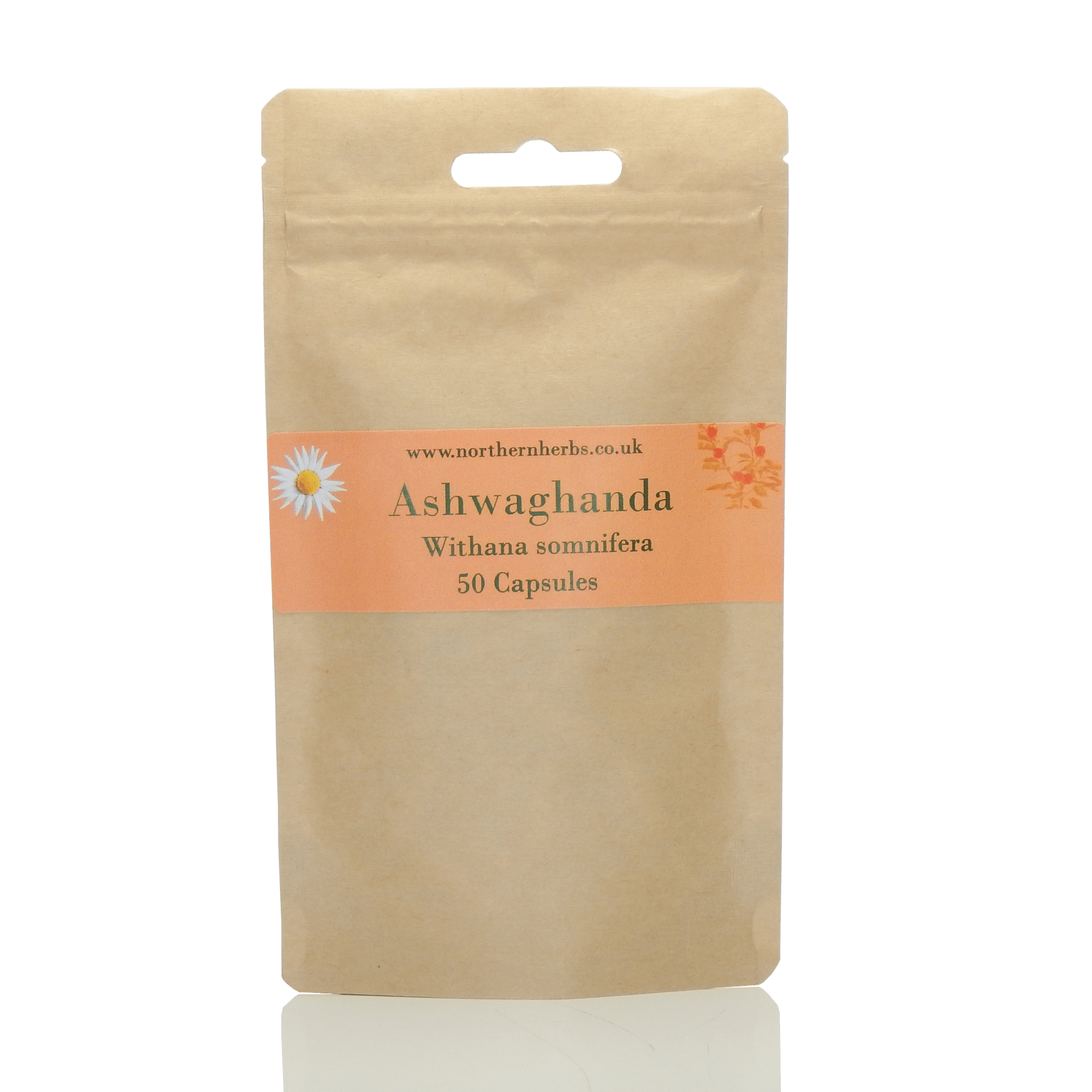 Ashwagandha Capsules (organic) - Totally Natural Skincare