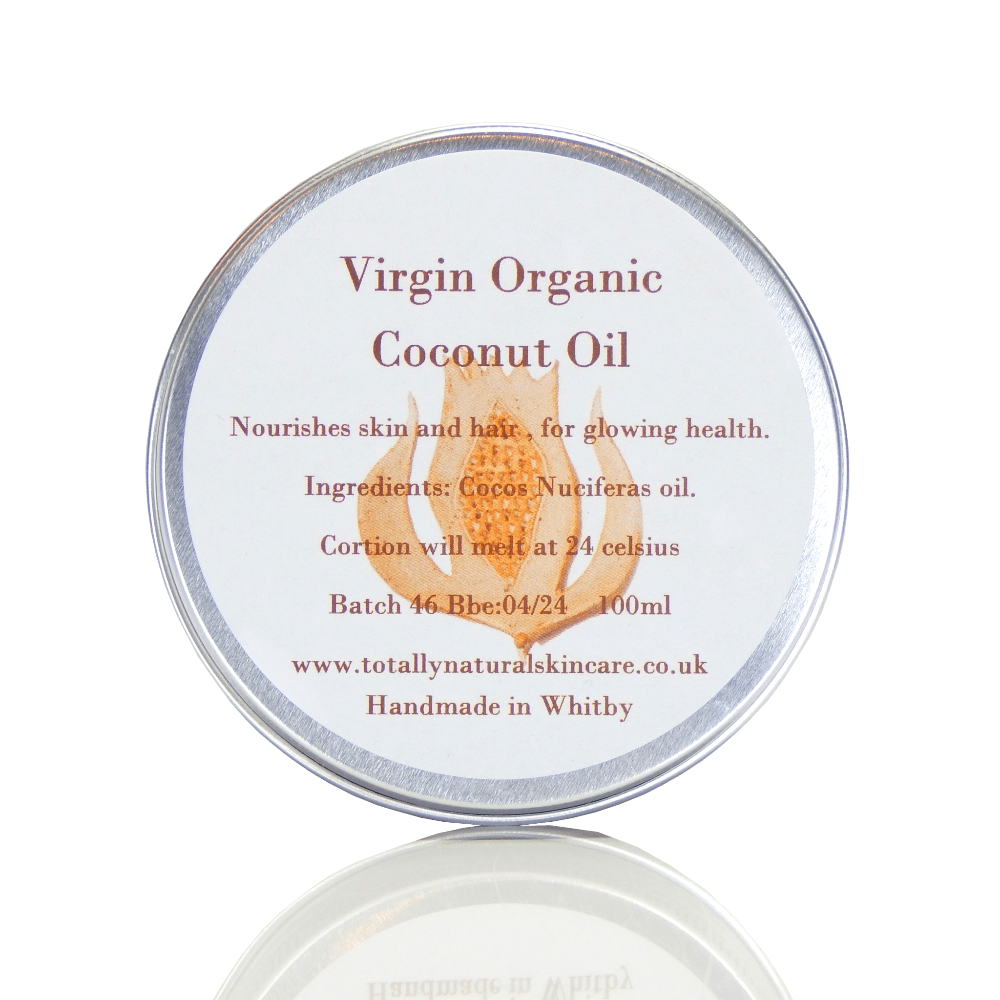 Coconut Oil (organic, virgin) - Totally Natural Skincare