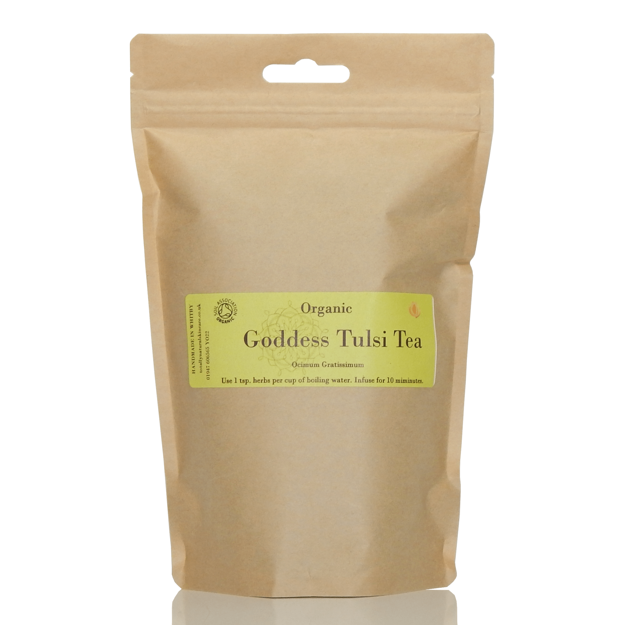 Goddess Tulsi Leaf Tea (Holy Basil, organic) - Totally Natural Skincare