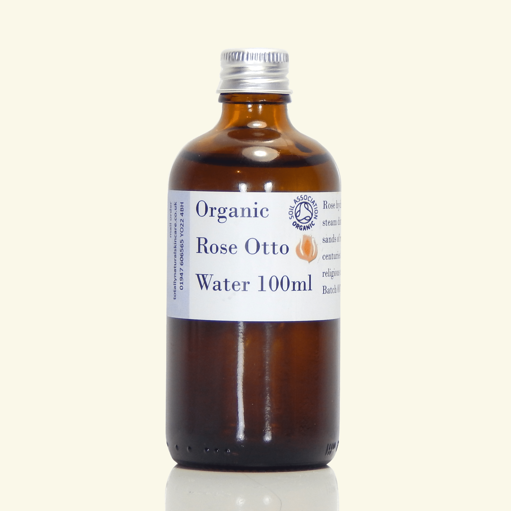 Organic Rose Water - Totally Natural Skincare