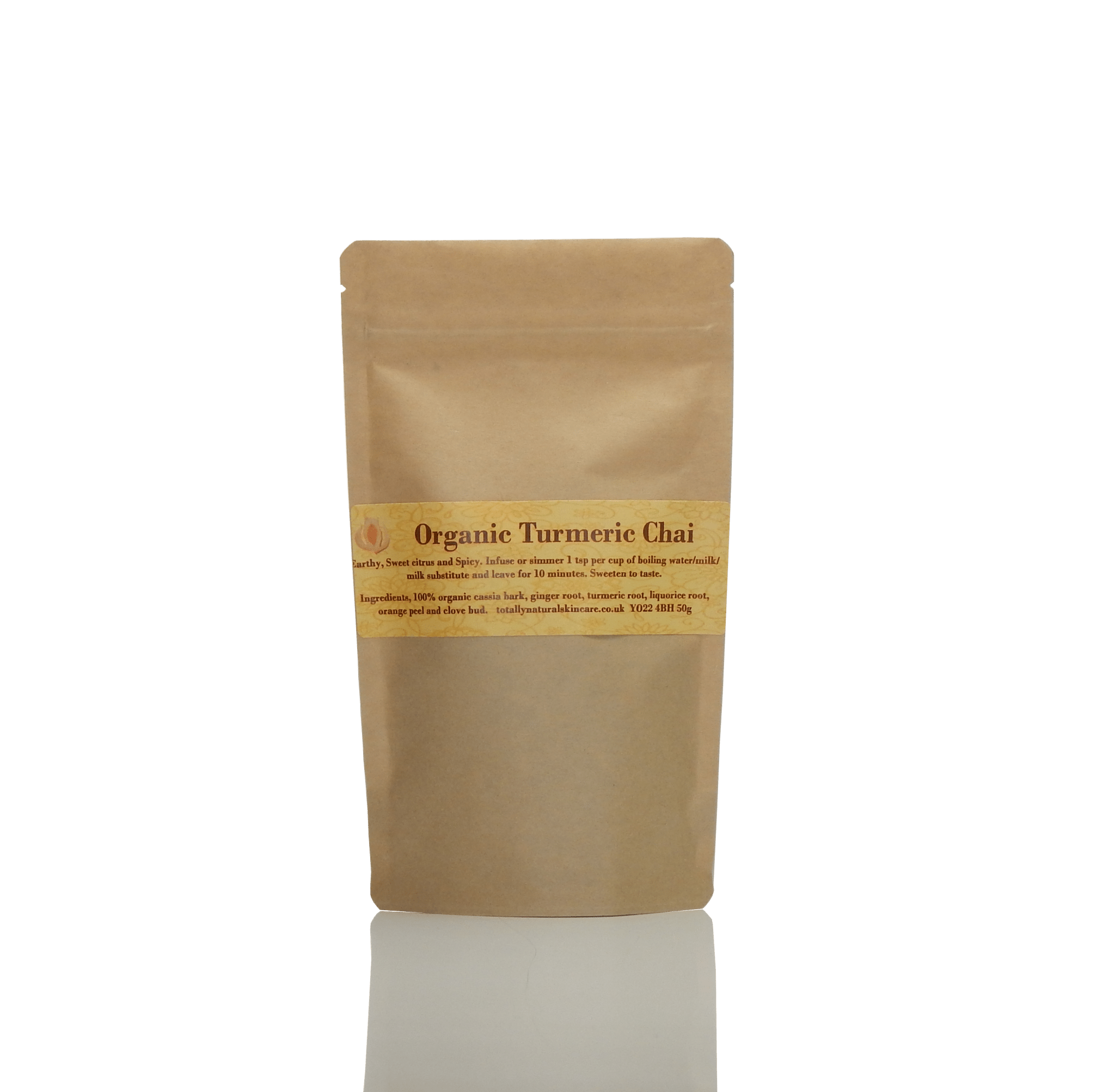 Turmeric Chai (organic) - Totally Natural Skincare
