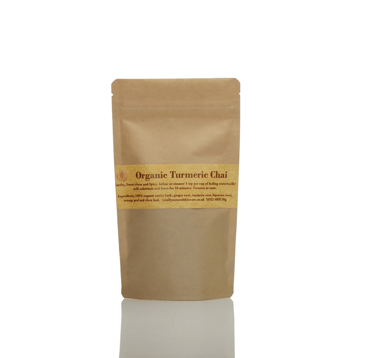 Turmeric Chai (organic) - Totally Natural Skincare